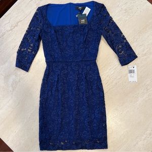 ABS by Allen Schwartz Ladies Knit dress in Cobalt - NWT